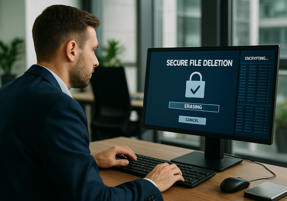 destrucción segura de archivos digitales