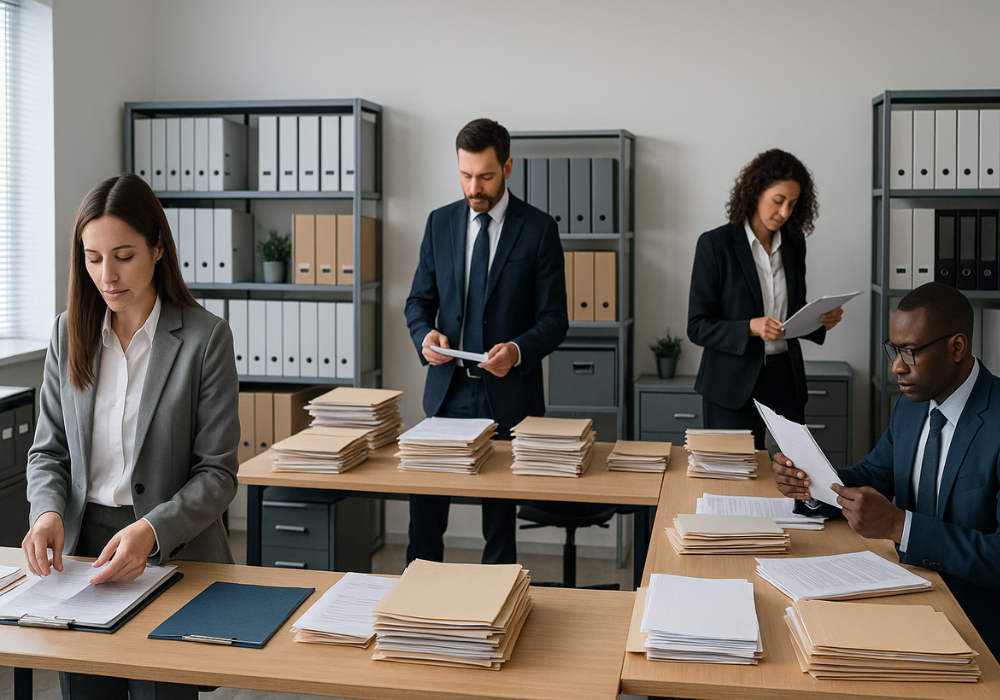 gestión de archivos caducados