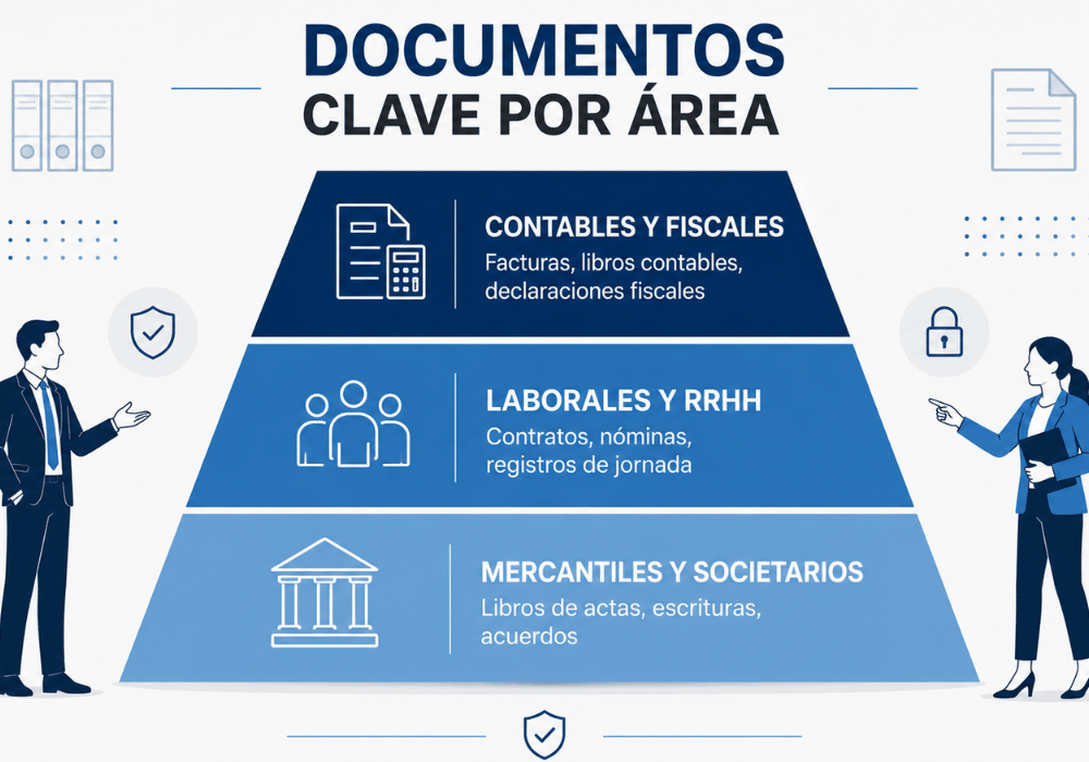 Conservar documentos de empresa Conservar documentos de empresa